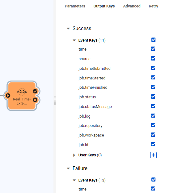 Output Keys from an Automations writer